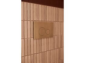 In Situ - Hideaway+ Round Button/Plate Inwall Metal Brushed Brass