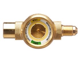 Castel Liquid/Moist Indicator 1/4" Flare Male & Female 3950-22