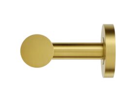 Supporting Image - Mizu Drift Reversible Toilet Roll Holder Brushed Brass - Side