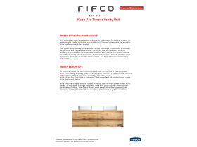 Care & Maintenance - Kado Arc Timber Vanity