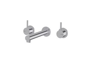 Sussex Scala Bath Set 200mm Satin Chrome