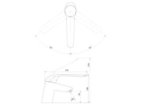GROHE Eurosmart New Basin Mixer 170mm Lever Chrome (5 Star)
