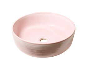 Supporting Image - Robert Gordon Potters 370mm Above Counter Basin Rose Quartz
