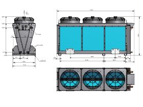 Cabero V Shaped Condenser ACW099A3.3/3N
