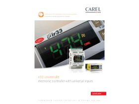 Brochure - CAREL Universal Controllers