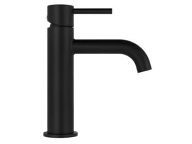Supporting Image 1 - Mizu Drift Basin Mixer Curved Spout Matte Black (6 Star) Lead Free