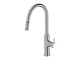 Hero - Sussex Scala Nova Sink Mixer Pull Out Spray Chrome (5 Star) Lead Free