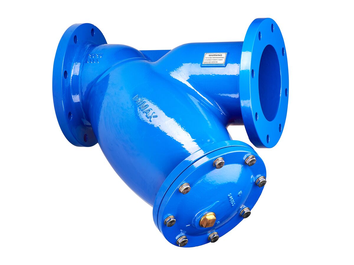 Dimax Watermarked Cast Iron Y-Strainer Table E DN 200mm