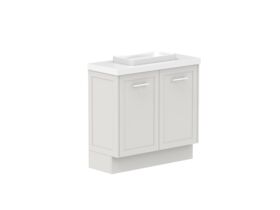 Supporting Image - Kado Lux Ensuite All Door 900mm Floor Mount Centre Basin 50mm Top