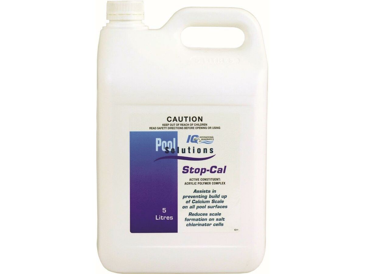 IQ Pool Solutions Stop Cal 5L