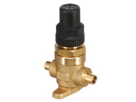 Castel Packed Cap Line Valve 1/4" Solder 6420/2