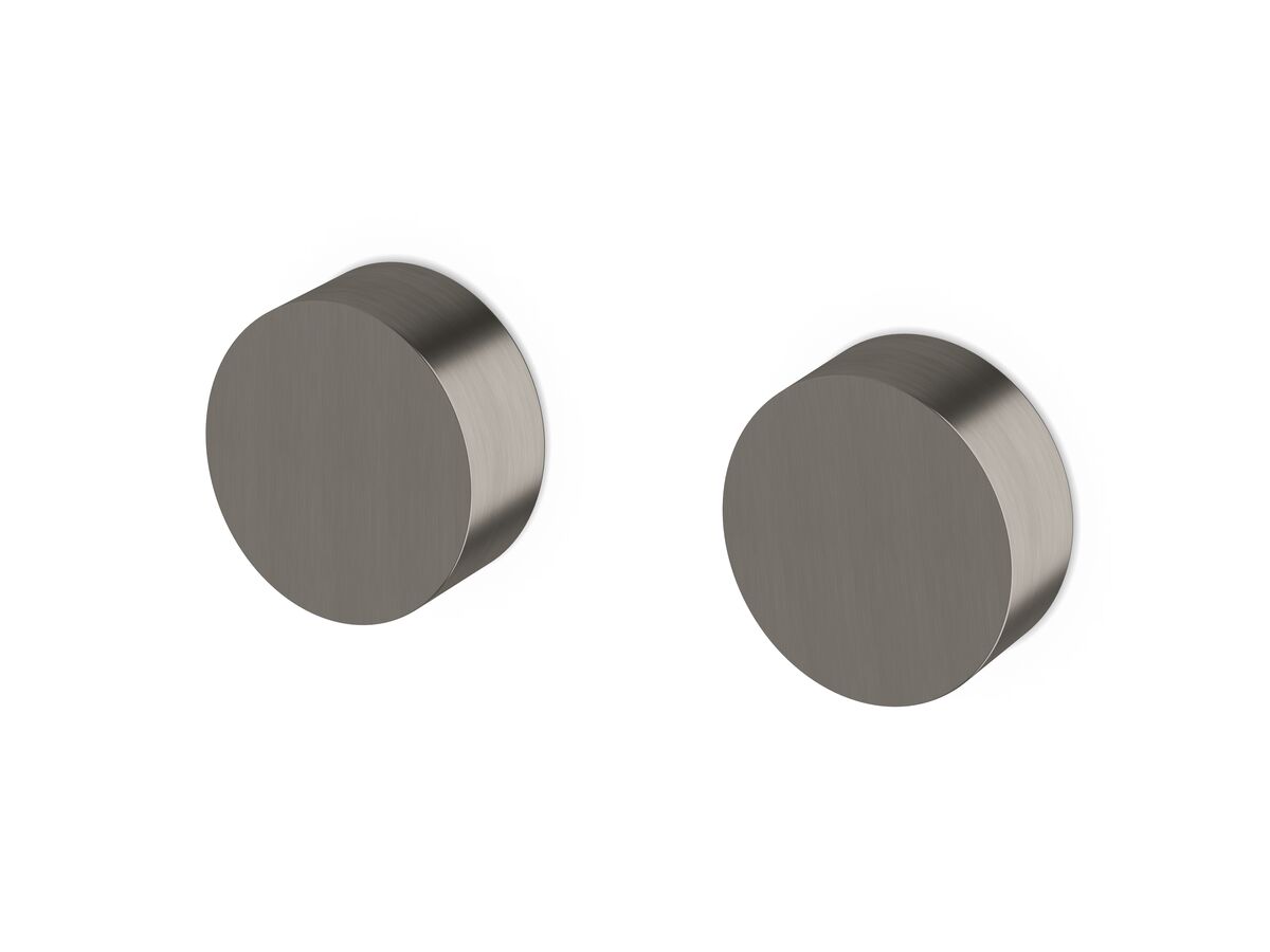 Sussex Pure Progressive Dual Mixer Tap System PVD Brushed Gunmetal