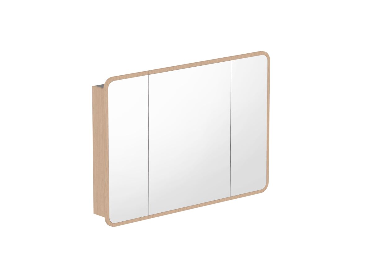 Supporting Image - Kado Lux Framed 3 Door Mirror Shaving Cabinet 1200mm x 840mm