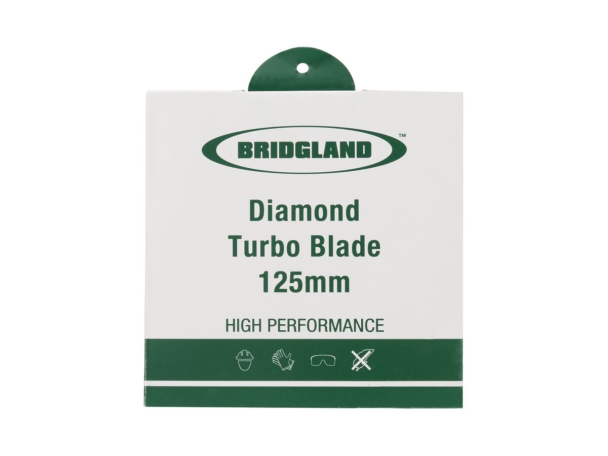 Bridgland Diamond Turbo Blade 125mm