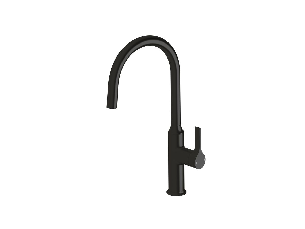 Sussex Oria Sink Mixer Matte Black PVD Lead Free