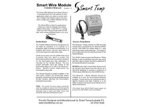 Installation Manual - Smart Temp 2 to 5 Wire Module