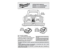 User Manual - Milwaukee M18 Fuel 6-Bay Charging Station 18V