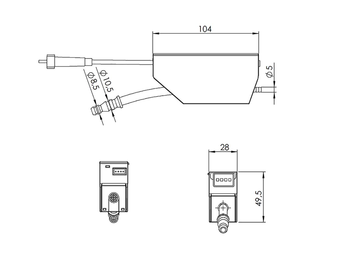 Sani Clim Mini Pump For Air Conditioner