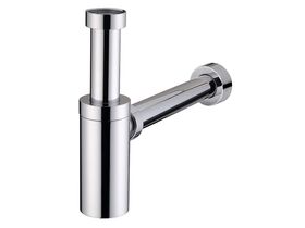 Mizu Drift Bottle Trap with Removable Base Chrome