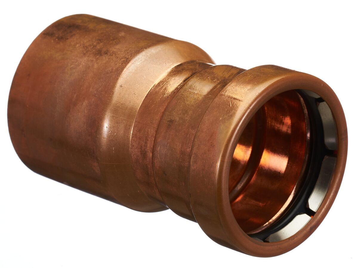 >B< Press Water Fitting Reducer 80mm x 65mm