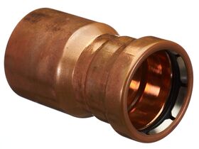 >B< Press Water Fitting Reducer 80mm x 65mm