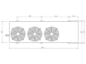 Tecumseh ACPAC Figure 3 Drawing with feet spacings