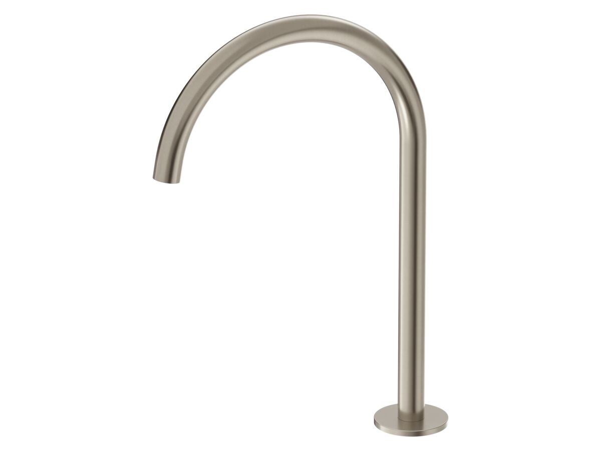Hero - Mizu Extended Hob Swivel Outlet Brushed Nickel (5/6 Star) Lead Free