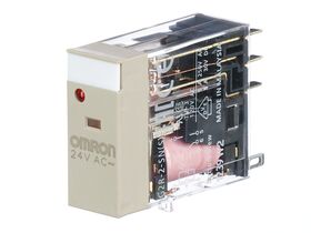 Eureka Slimline Relay 10 A EUR-2-SN-24VAC
