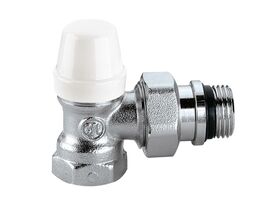 Caleffi Radiator Valve Lockshield Right Angle Female 1/2"