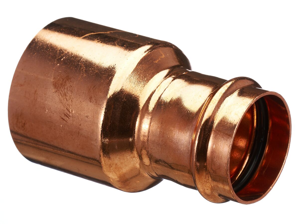 >B< Press Water Fitting Reducer 80mm x 50mm
