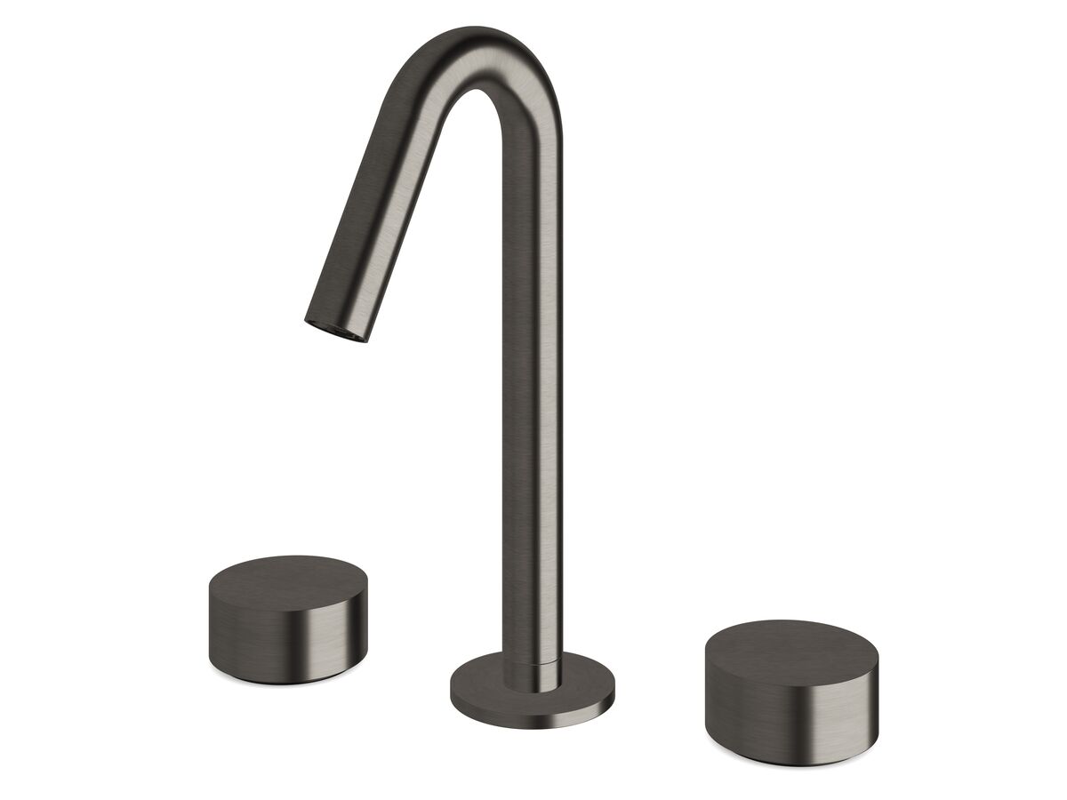 Sussex Pure Basin Set PVD Brushed Gunmetal (5 Star)