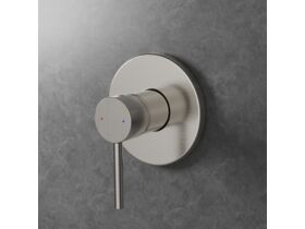 In Situ - Posh Bristol Pin Shower Mixer Brushed Nickel Lead Free