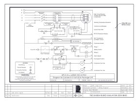 Wiring Diagram - Tecumseh ACPAC APS D.O.L. VSD 3 Phase Twin Fan