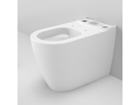In Situ - Caroma Forma II Cleanflush Close Coupled Back to Wall Back Inlet Pan Matte White (4 Star)