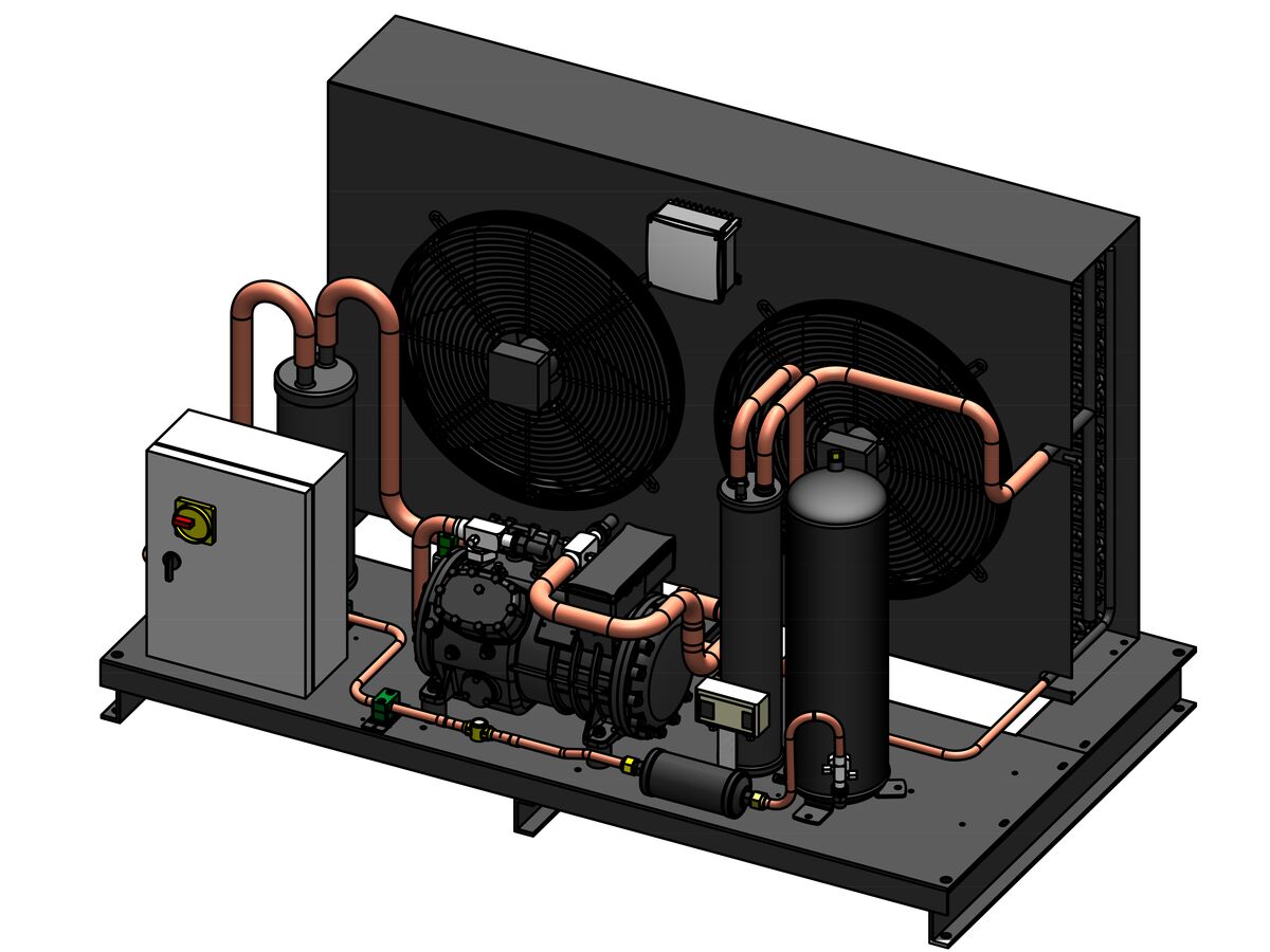 Tecumseh Semi Hermetic EVO Condensing Unit SHT4610ZHR 3 Phase
