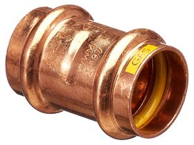 >B< Press Gas Straight Connector 25mm