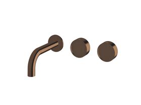 Hero - Sussex Pure Elemental Wall Bath Hostess System 160mm PVD Brushed Bronze