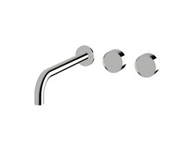 Hero - Sussex Pure Elemental Wall Basin Hostess System 250mm Chrome (3 Star) Lead Free