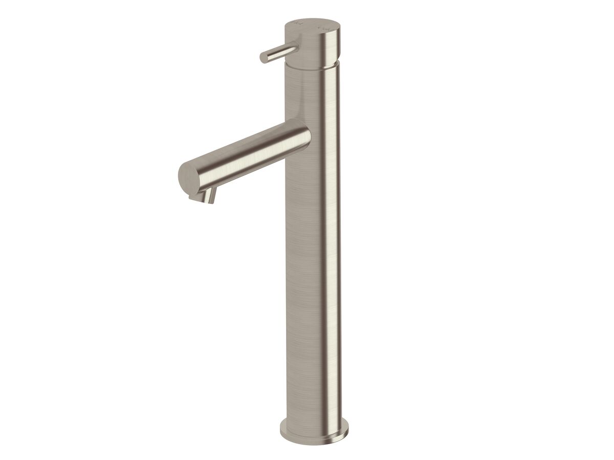 Hero - Sussex Scala Extended Basin Mixer Tap with 130mm Outlet LUX PVD Brushed Oyster Nickel (6 Star)