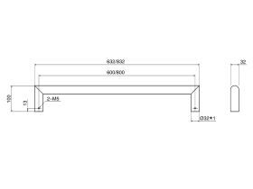 Mizu Drift Heated Towel Rail
