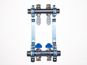 Rehau Manifold Flowmeter HKV-D Stainless Steel 2 Circuits