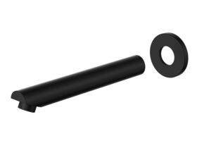 Supporting Image - Posh Bristol Pin Bath Outlet 200mm Matte Black Lead Free