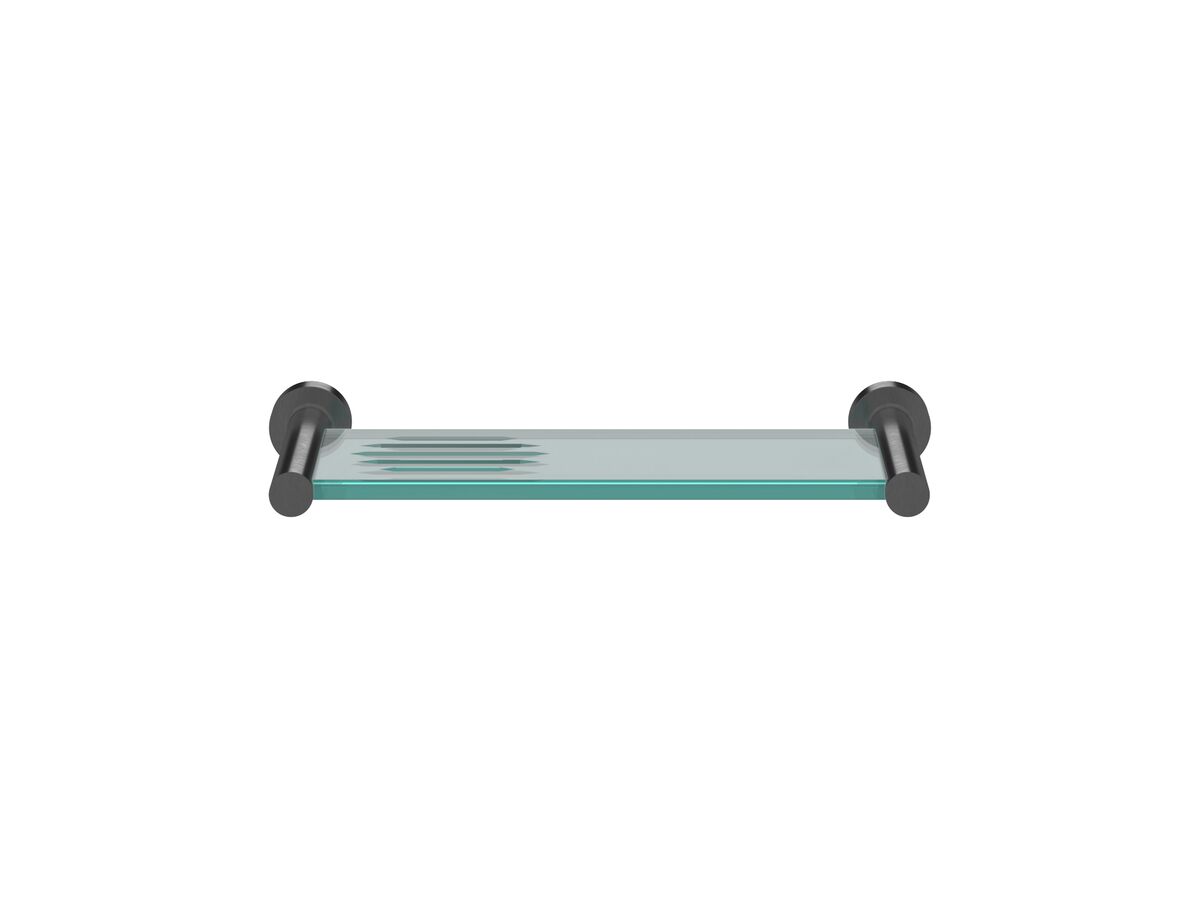 Scala Shower Shelf LUX PVD Brushed Smoke Gunmetal