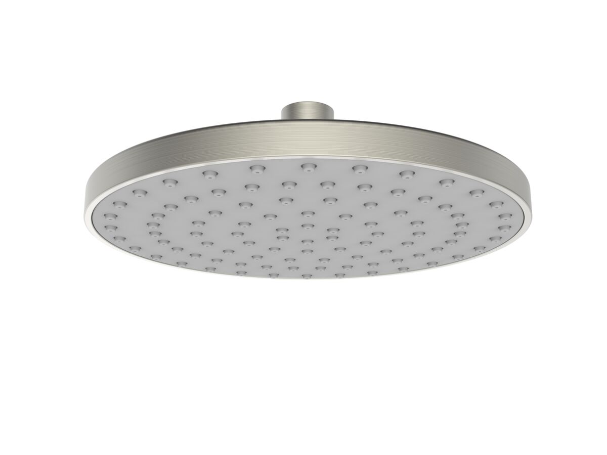 Hero - Posh Bristol MK2 Round Overhead Shower 180mm Brushed Nickel (3 Star)