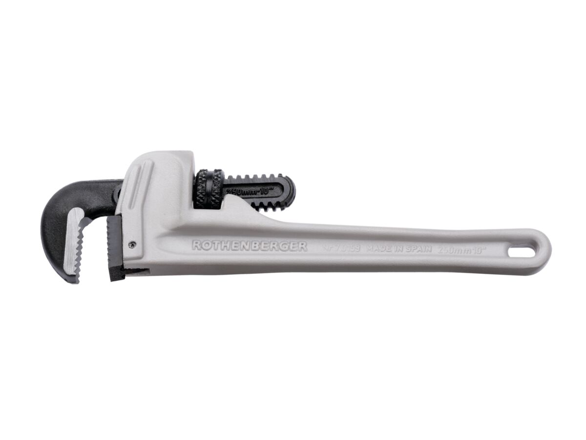 Rothenberger 10" (250mm) Aluminium Pipe Wrench
