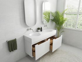 In Situ - Omvivo Neo Two Wall Hung Vanity 1400 3