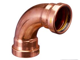 >B< Press Gas Elbow 90 Degree x 65mm