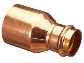 >B< Press Gas Fitting Reducer 65mm x 40mm