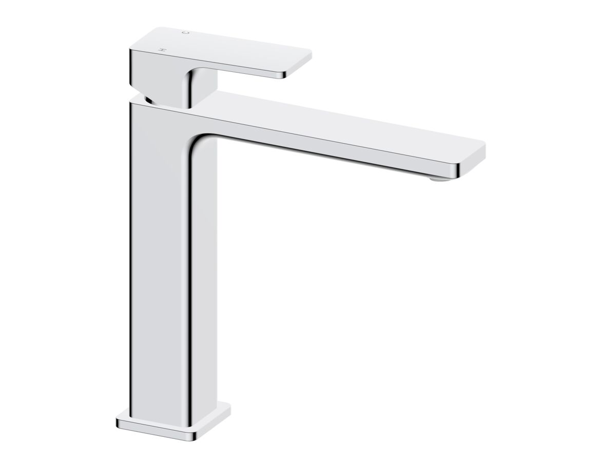 Hero - Mizu Bloc Medium Basin Mixer Chrome (6 Star) Lead Free