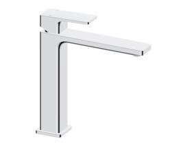 Hero - Mizu Bloc Medium Basin Mixer Chrome (6 Star) Lead Free